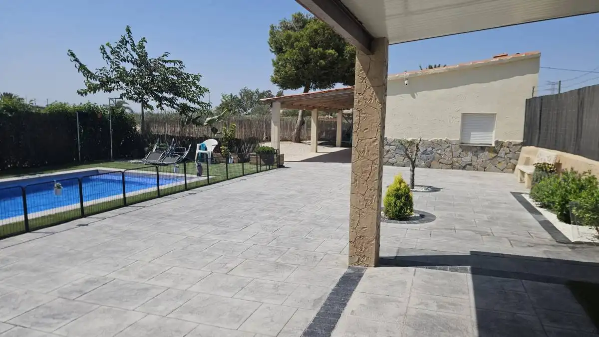 Terrasse von Haus oder Chalet zum Verkauf in Crevillent mit Heizung und Schwimmbad
