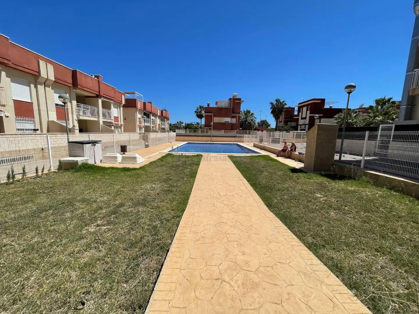 Schwimmbecken von Wohnungen zum Verkauf in Orihuela mit Klimaanlage, Heizung und Terrasse