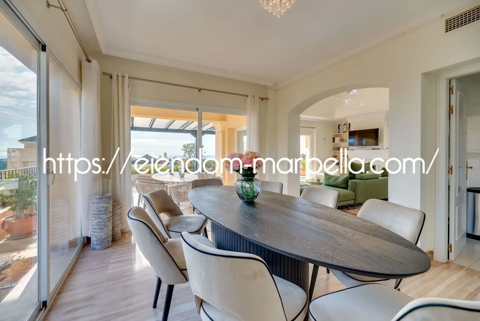 Comedor de Apartamento en venta en Marbella con Aire acondicionado, Calefacción y Terraza