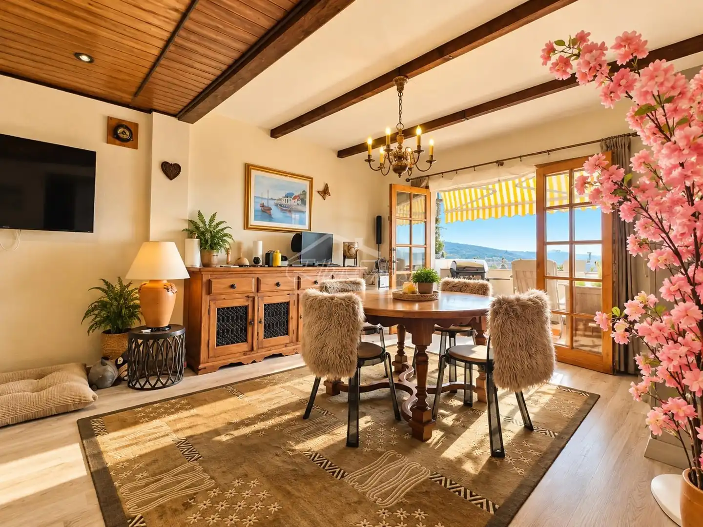 Dining room of Flat for sale in Adeje  with Terrace, Storage room and Furnished