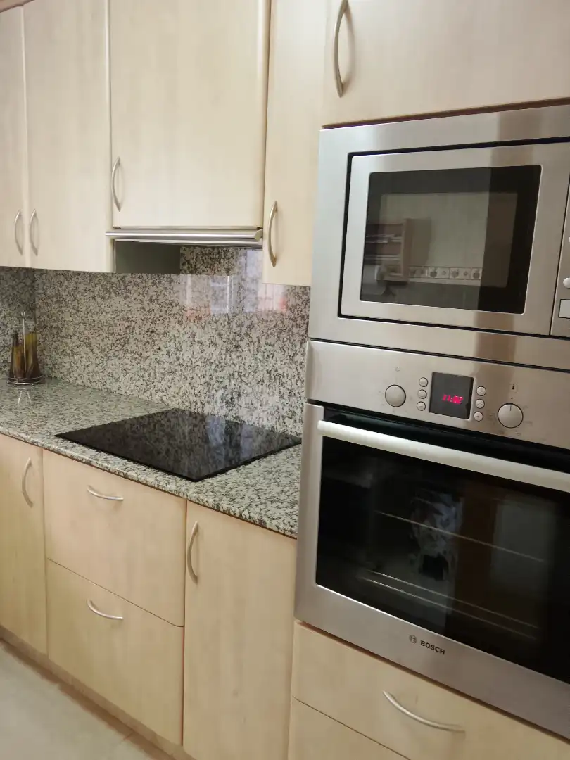 Kitchen of Flat for sale in Berga  with Heating, Furnished and Oven