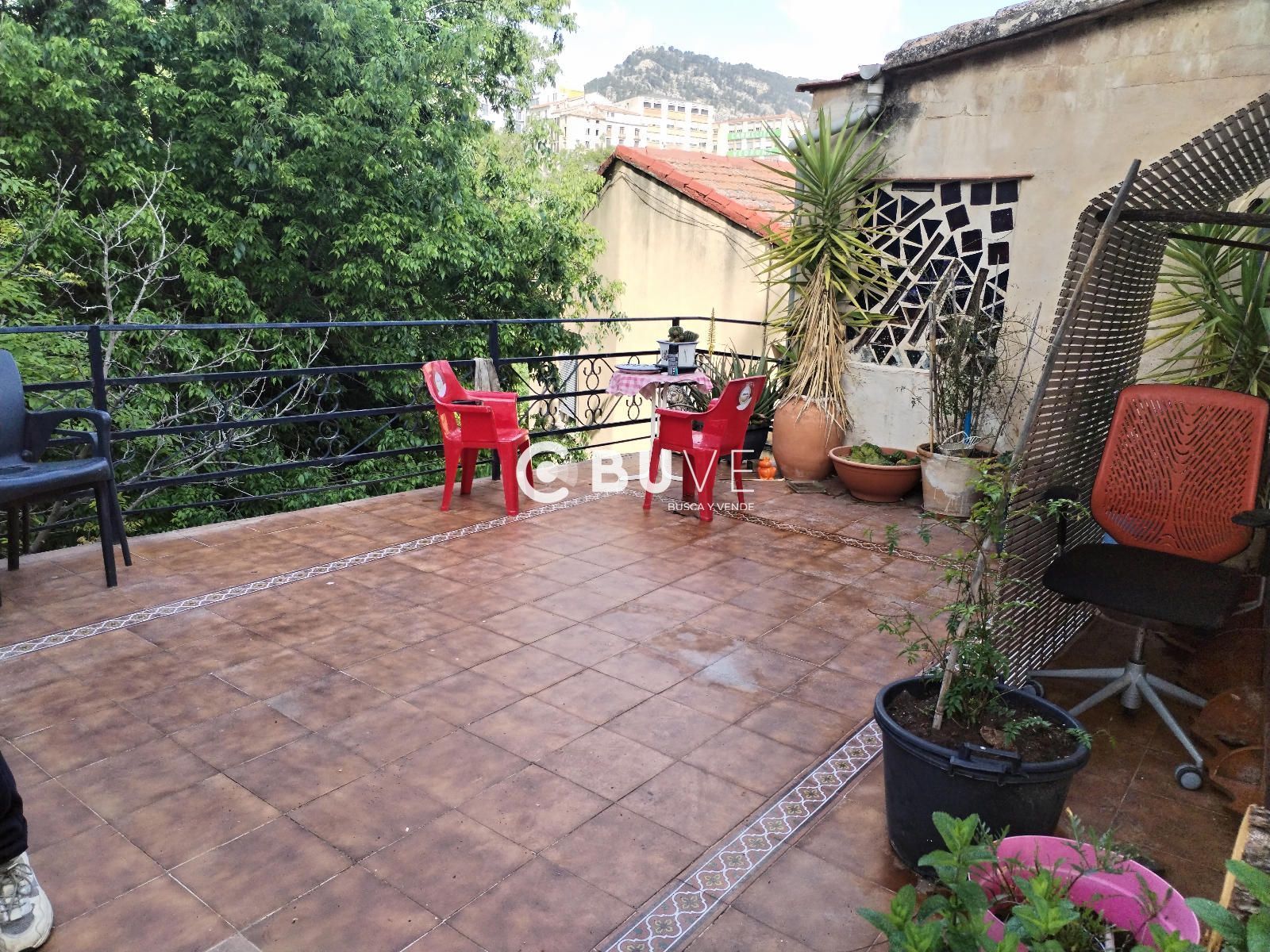Terrassa de Casa o xalet en venda en Alcoy / Alcoi amb Calefacció i Moblat