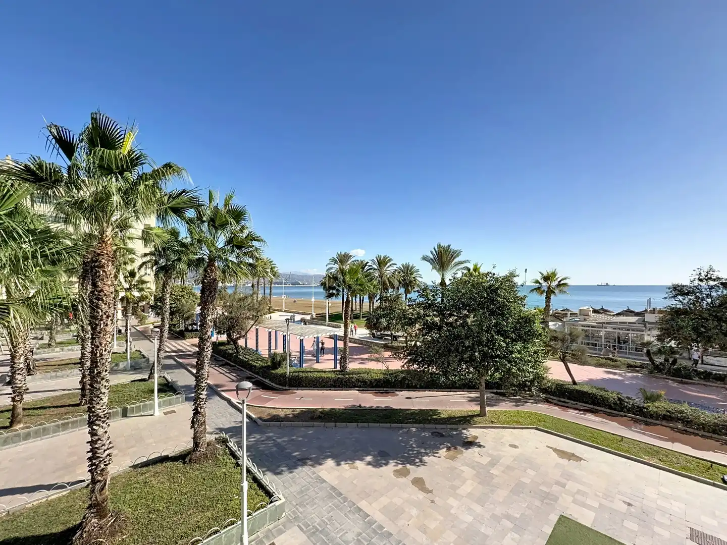 Exterior view of Flat for sale in Málaga  with Air Conditioner, Terrace and Community pool