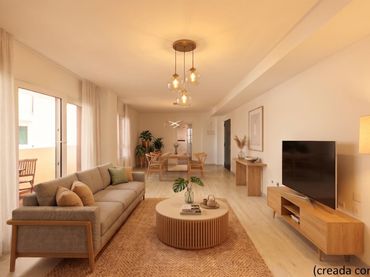 Piso con balcón en venta en Torrequebrada