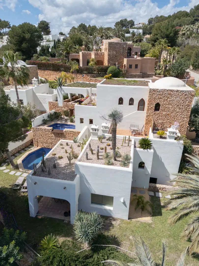 Jardí de Casa o xalet en venda en Moraira amb Aire condicionat, Calefacció i Jardí privat