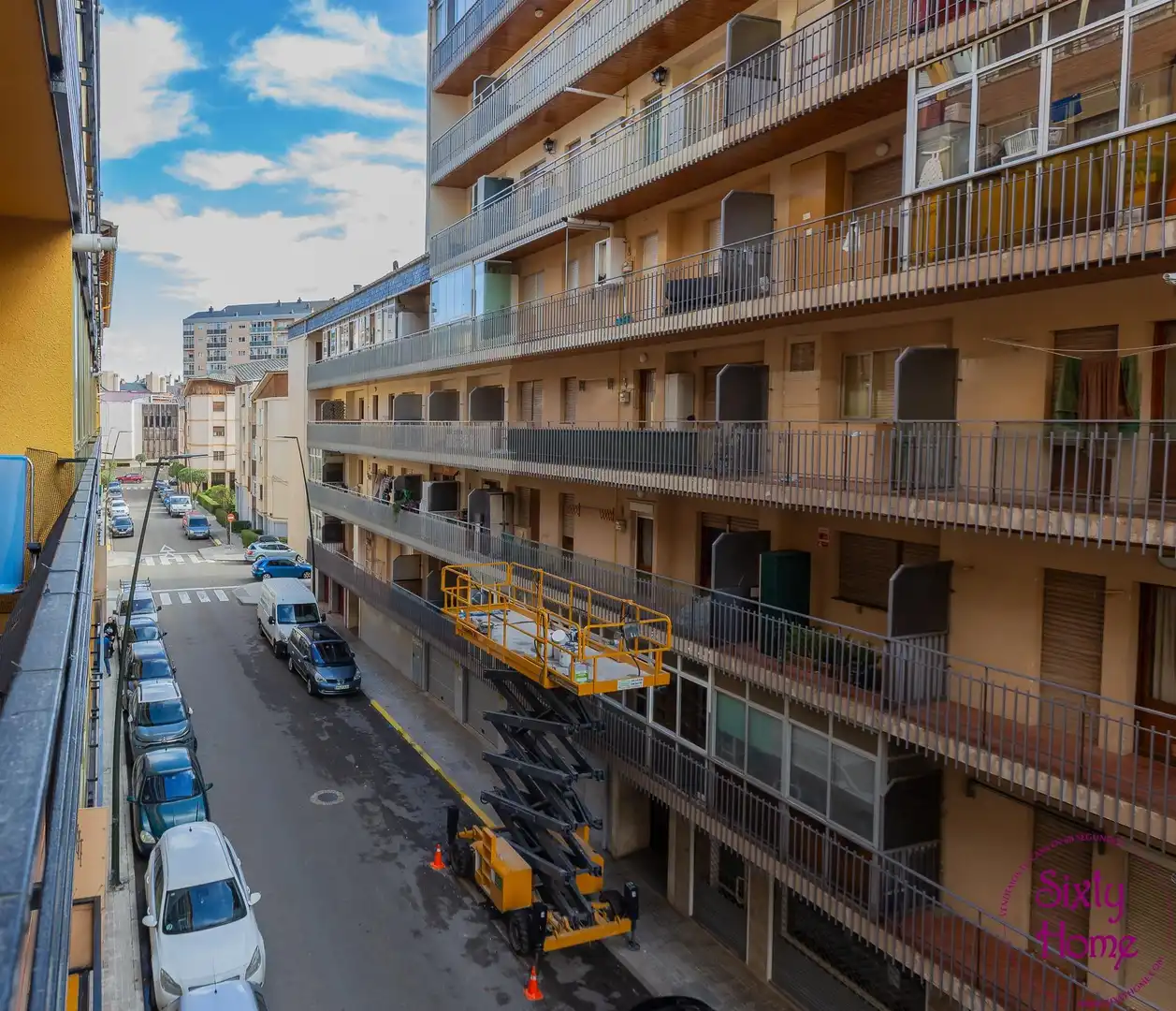 Vista exterior de Piso en venta en Jaca con Aire acondicionado, Calefacción y Parquet