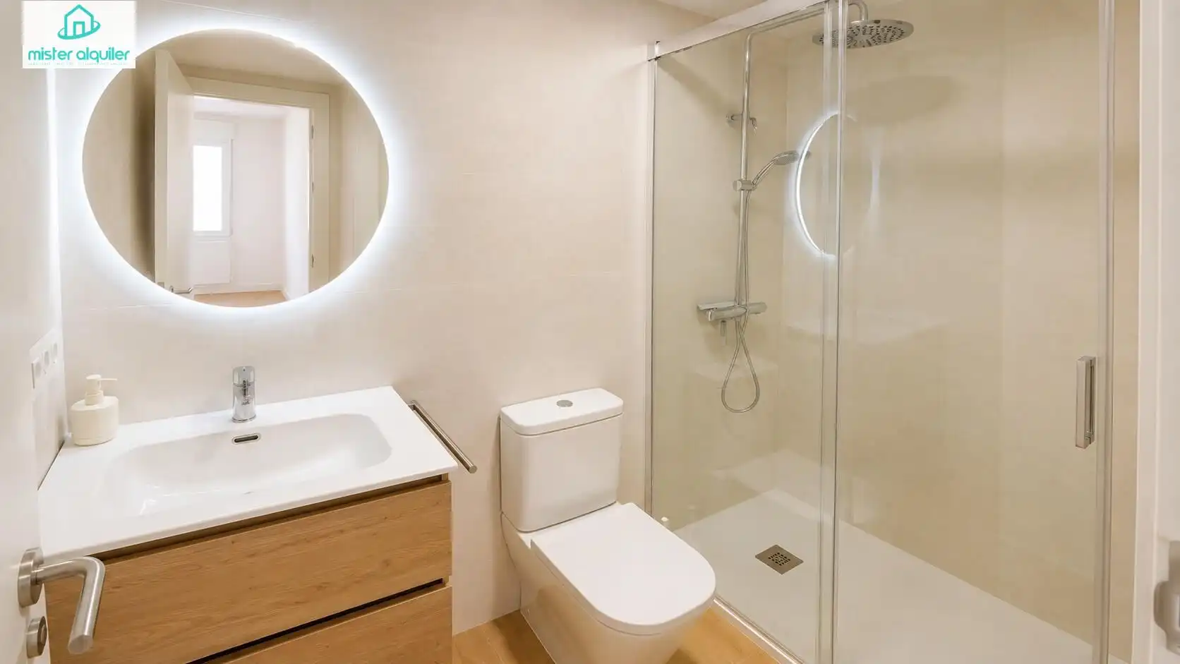 Bathroom of Apartments for rent in El Campello  with Air Conditioner, Heating and Terrace