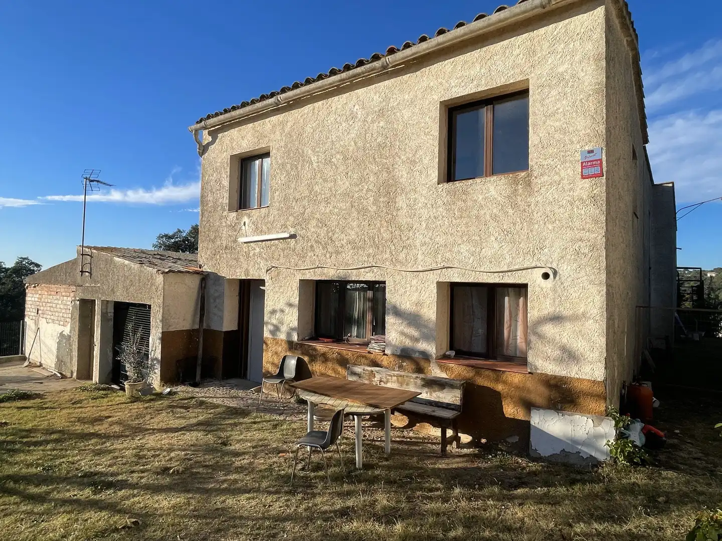 Vista exterior de Finca rústica en venta en Quart con Calefacción, Jardín privado y Parquet