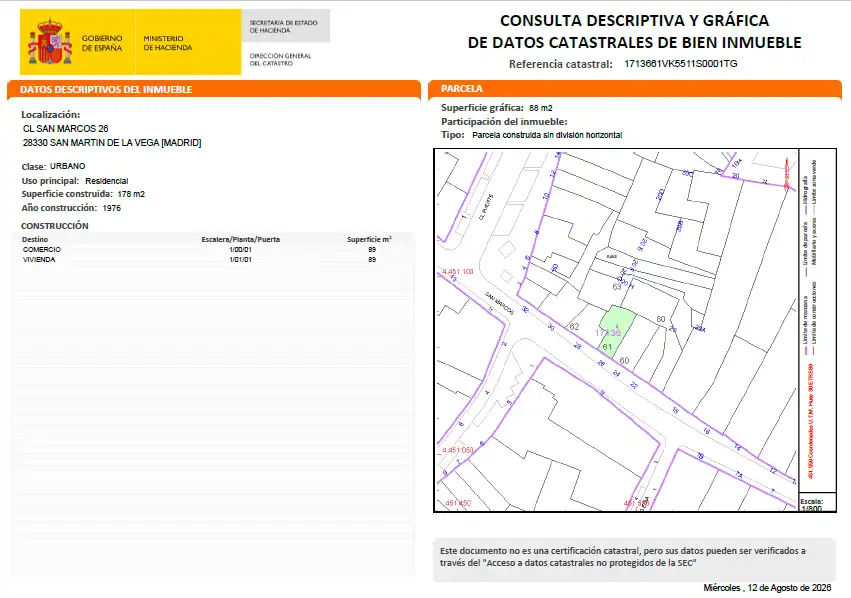 Terreny residencial en venda a San Martín de la Vega, imagen 7
