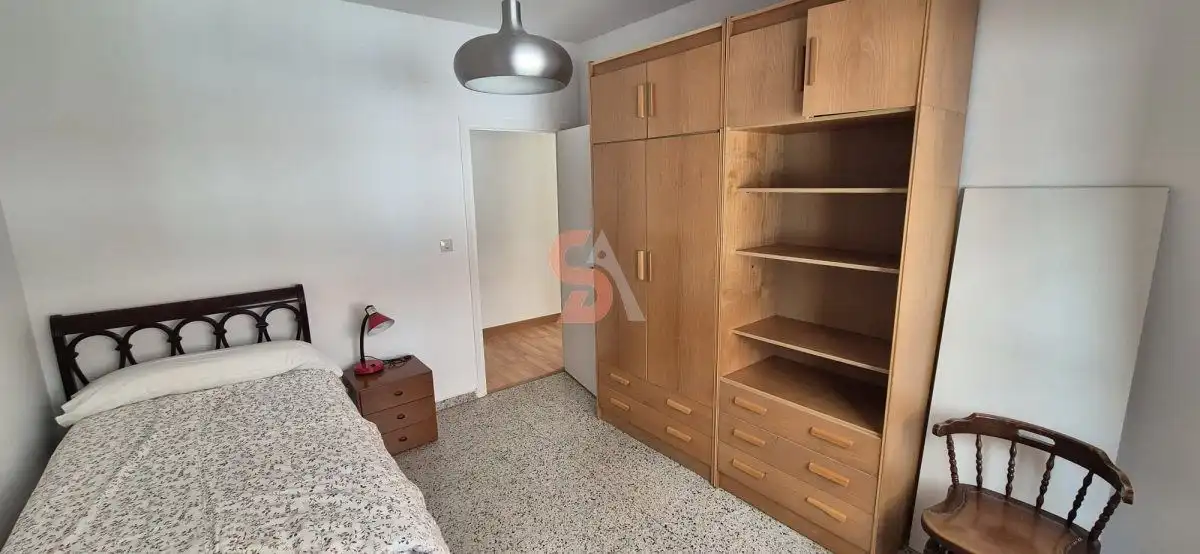 Bedroom of Flat for rent in Valladolid  with Heating, Terrace and Furnished