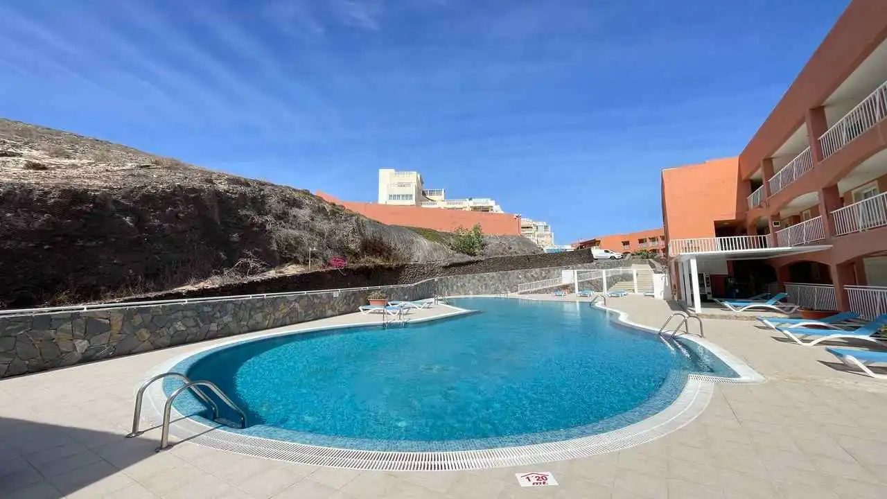 Swimming pool of Apartments for sale in Costa Calma