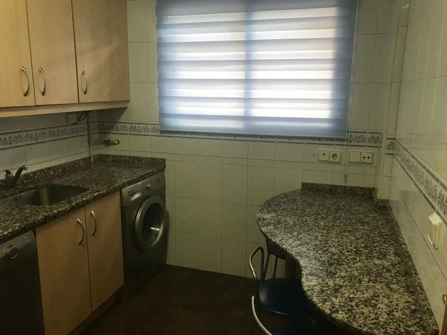 Küche von Maisonette zur Miete in Salamanca mit Heizung, Privatgarten und Parkett
