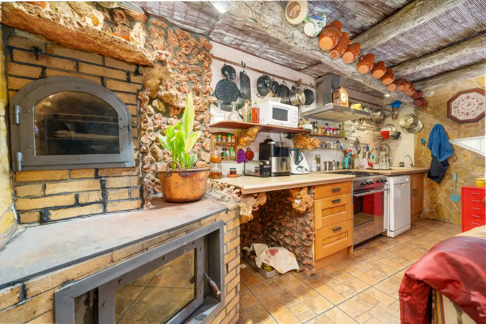 Cocina de Finca rústica en venta en Marratxí con Aire acondicionado, Calefacción y Piscina