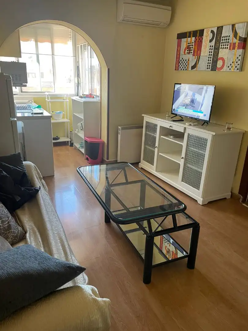 Sala d'estar de Pis en venda en Madrid amb Aire condicionat, Calefacció i Parquet