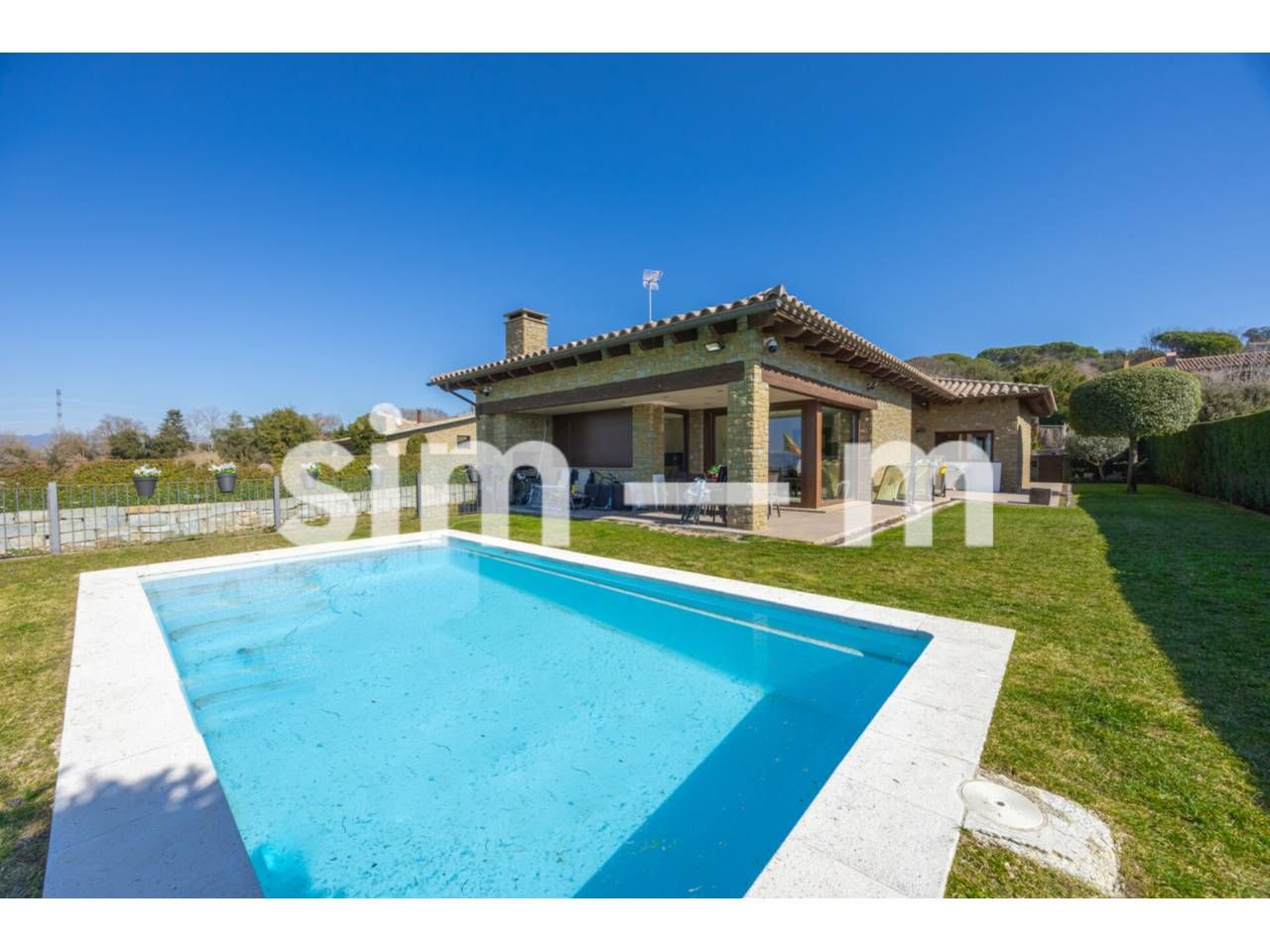 Vista exterior de Casa o xalet en venda en Folgueroles amb Aire condicionat, Calefacció i Jardí privat