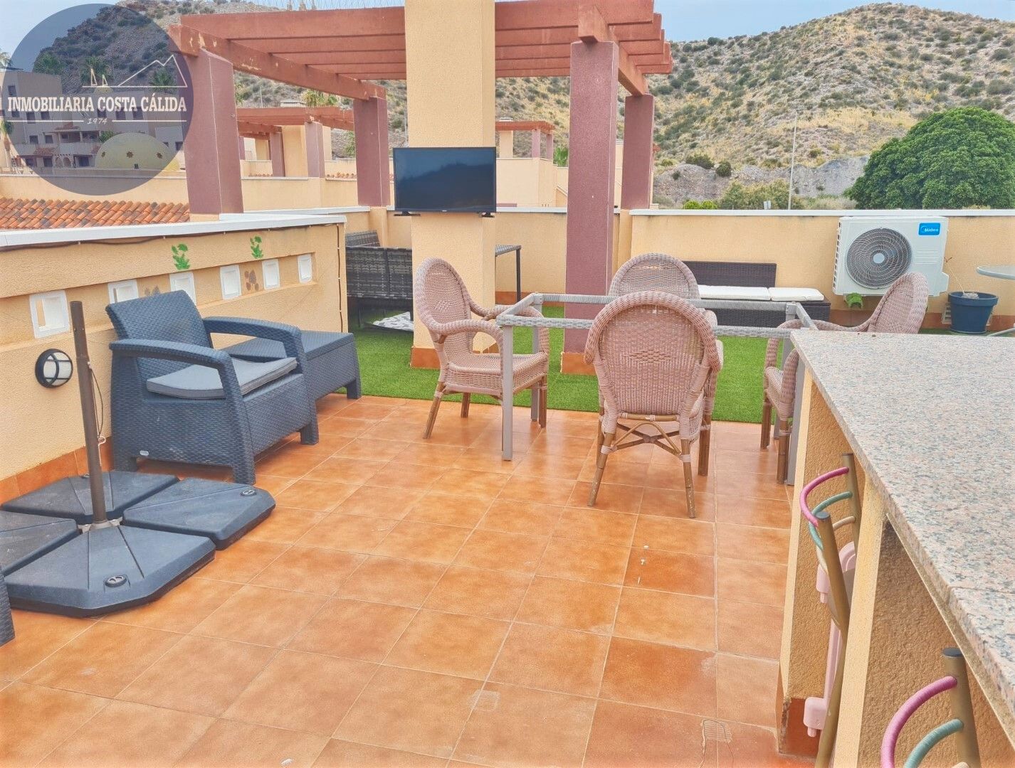 Terrassa de Apartament en venda en Águilas amb Aire condicionat, Calefacció i Terrassa