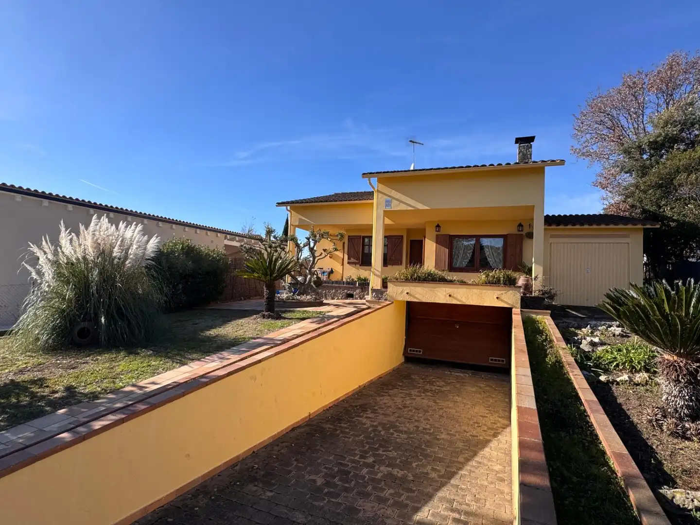 Vista exterior de Casa o chalet en venta en Sant Feliu de Buixalleu con Calefacción, Jardín privado y Terraza