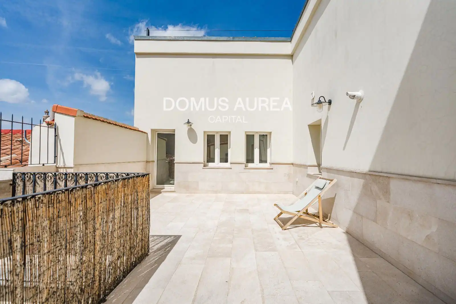 Terraza de Ático de alquiler en Madrid con Aire acondicionado, Calefacción y Parquet