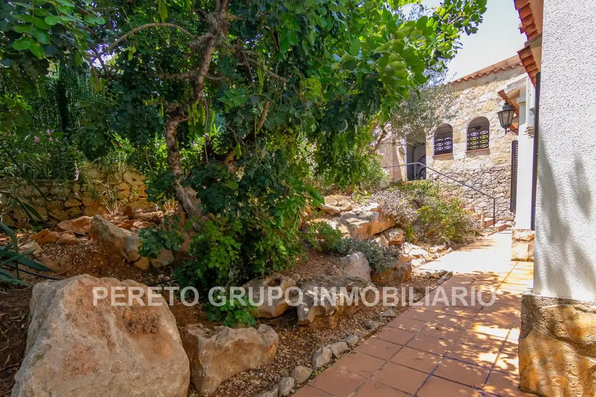 Garden of Houses for sale in Dénia  with Air Conditioner, Heating and Private garden