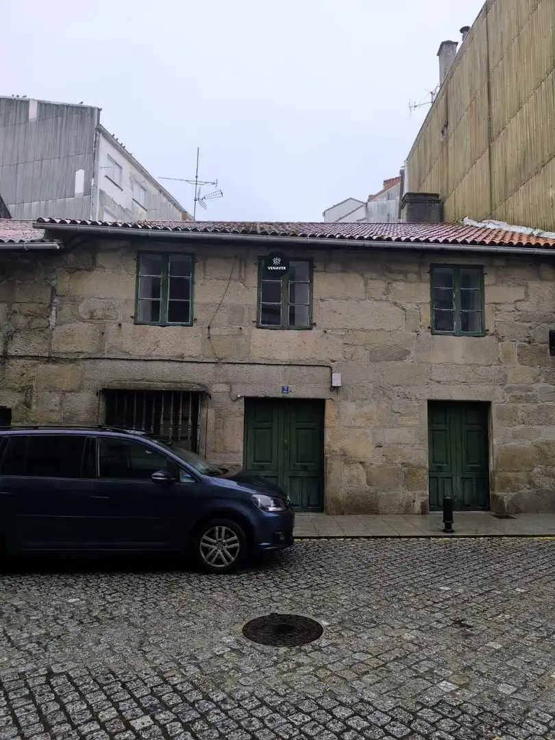 Vista exterior de Casa adosada en venta en Cambados