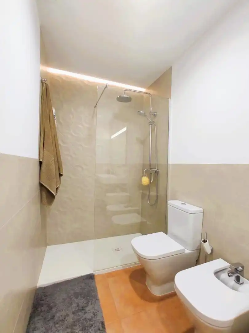 Baño de Apartamento en venta en Canet d'En Berenguer con Aire acondicionado, Amueblado y Piscina comunitaria