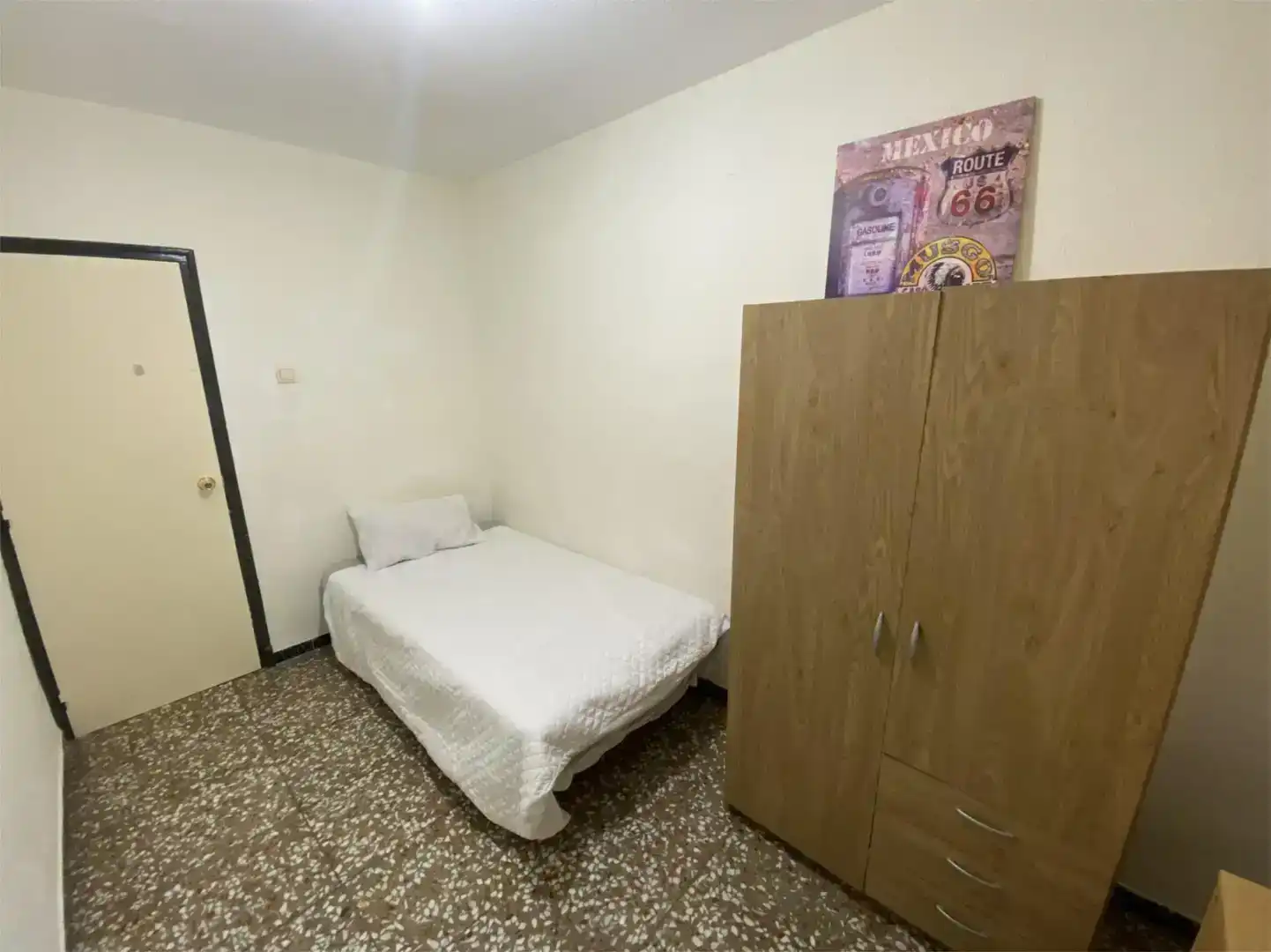 Bedroom of Flat for rent in Elche / Elx  with Furnished, Washing machine and Microwave