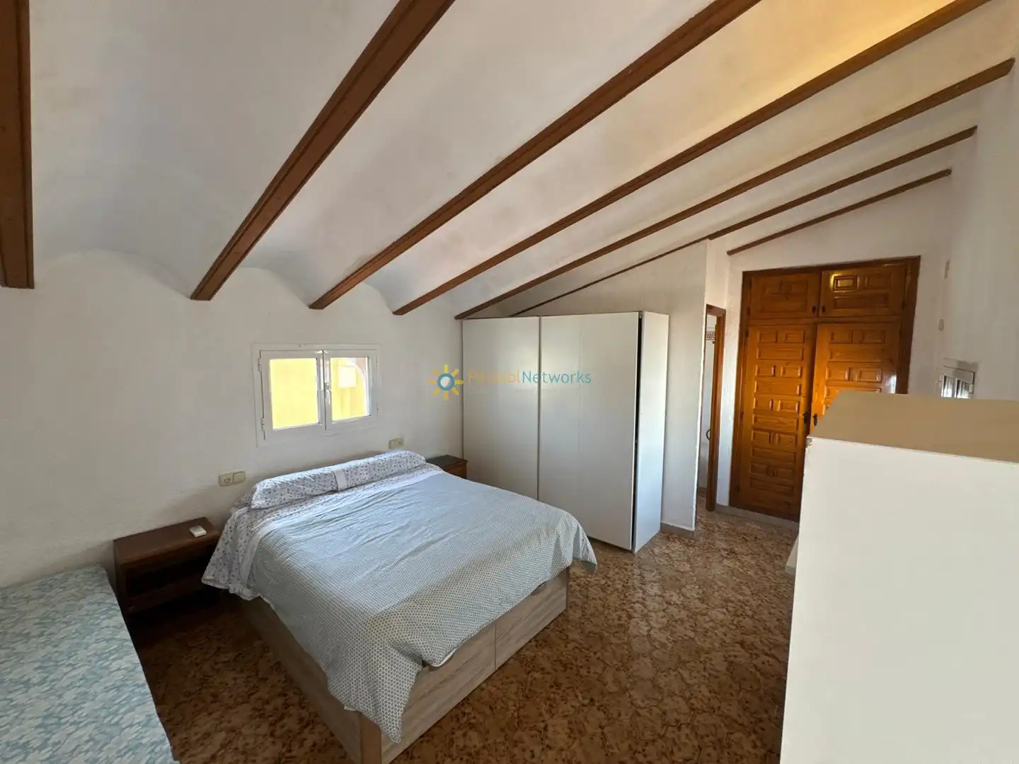 Bedroom of Houses for rent in Oliva  with Terrace, Furnished and Oven