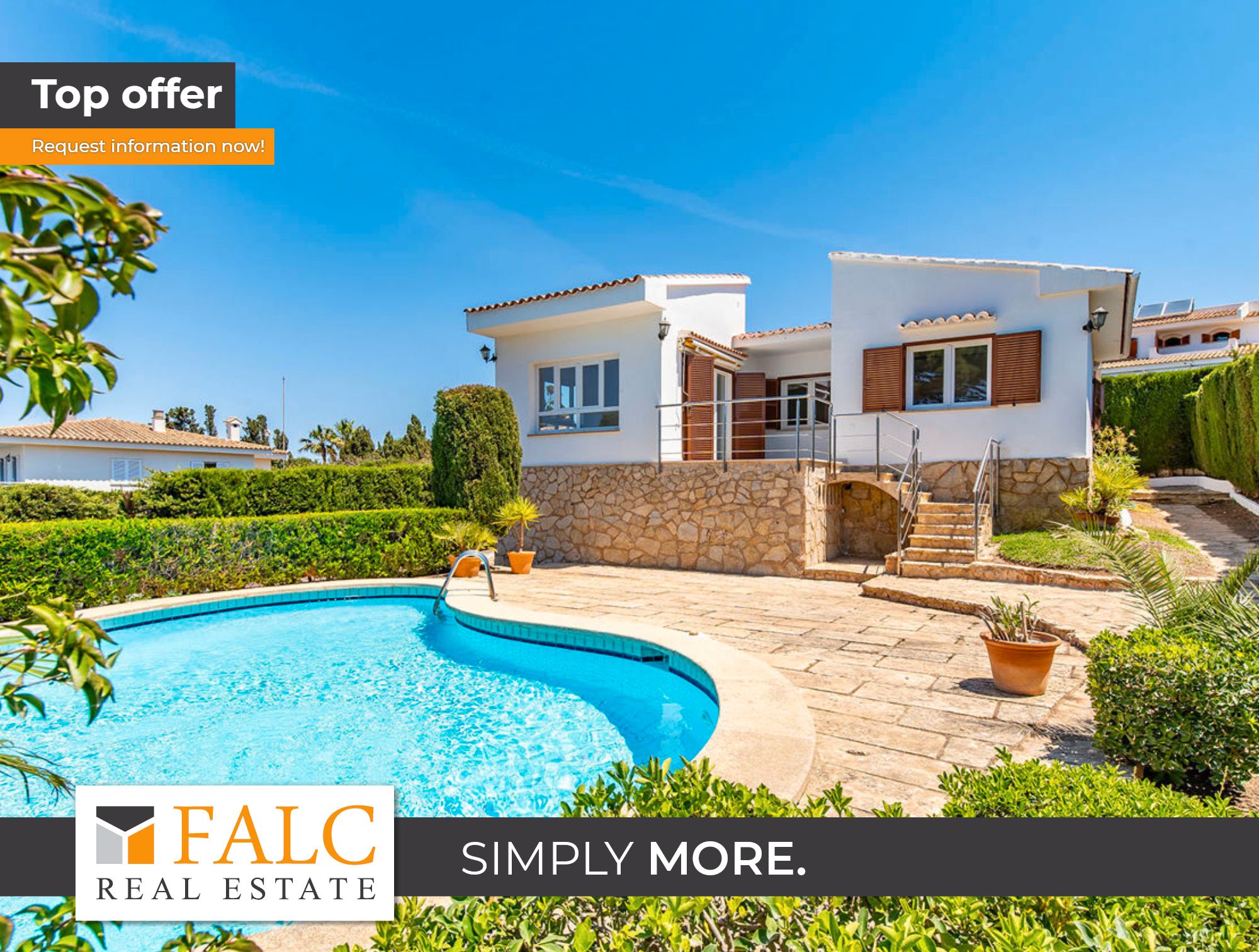 Vista exterior de Casa o xalet en venda en Llucmajor amb Jardí privat