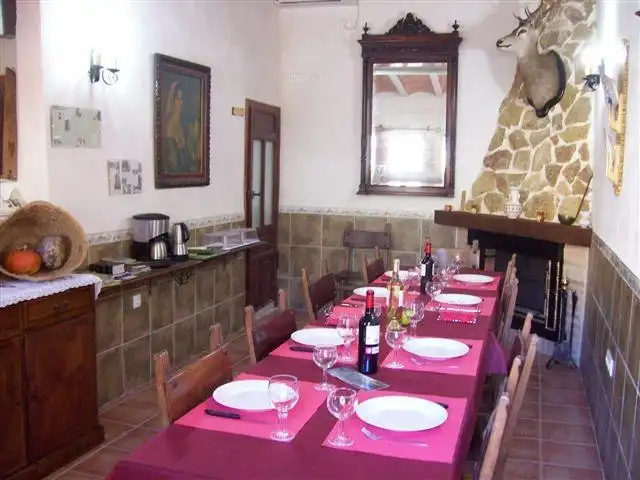 Comedor de Finca rústica en venta en Ricote con Aire acondicionado, Calefacción y Jardín privado