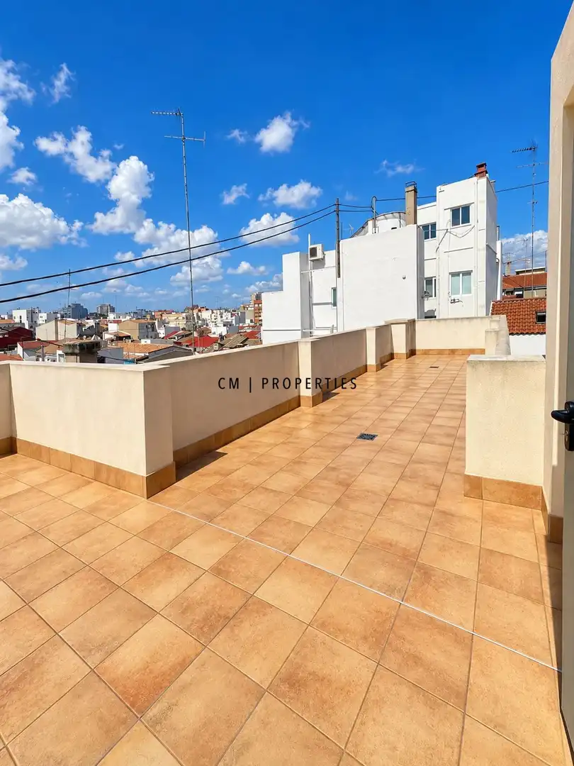 Terraza de Ático de alquiler en L'Eixample