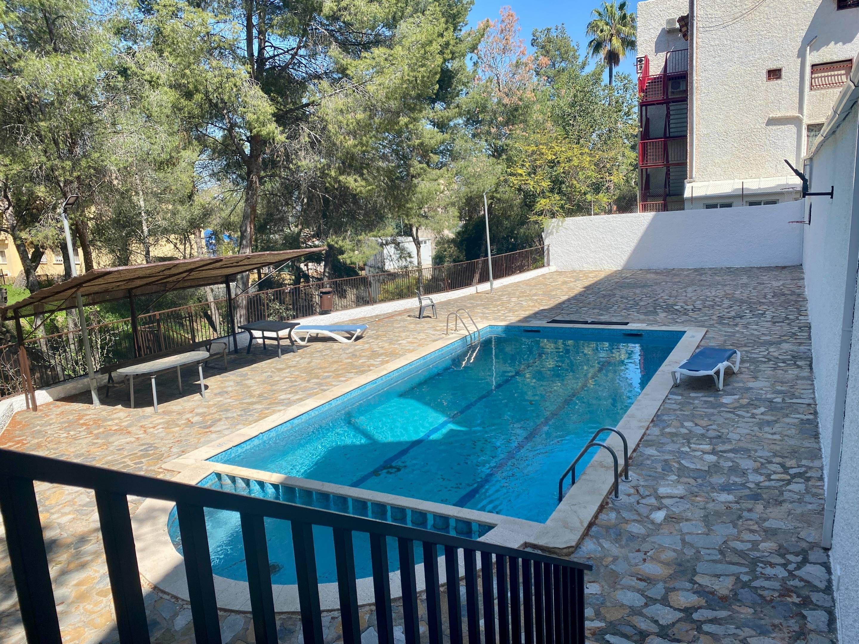 Swimming pool of House or chalet for sale in  Murcia Capital  with Air Conditioner, Heating and Private garden