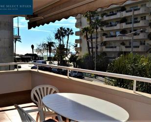 Terrace of Flat to rent in Sitges  with Air Conditioner, Heating and Private garden