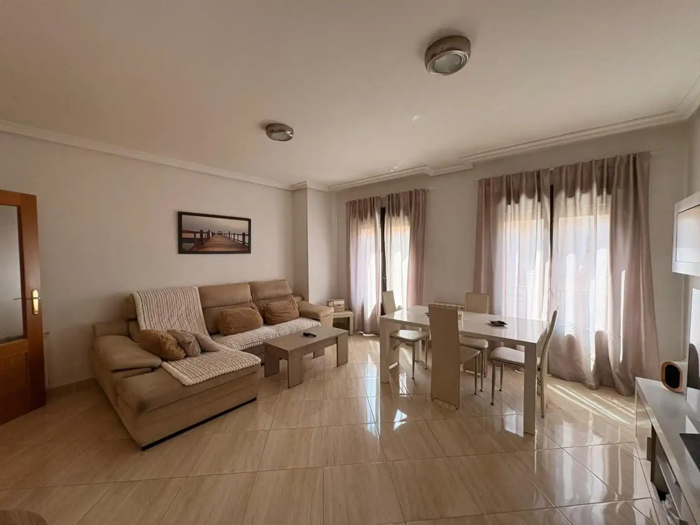 Wohnzimmer von Wohnung zum Verkauf in Manzanares mit Heizung, Terrasse und Abstellraum