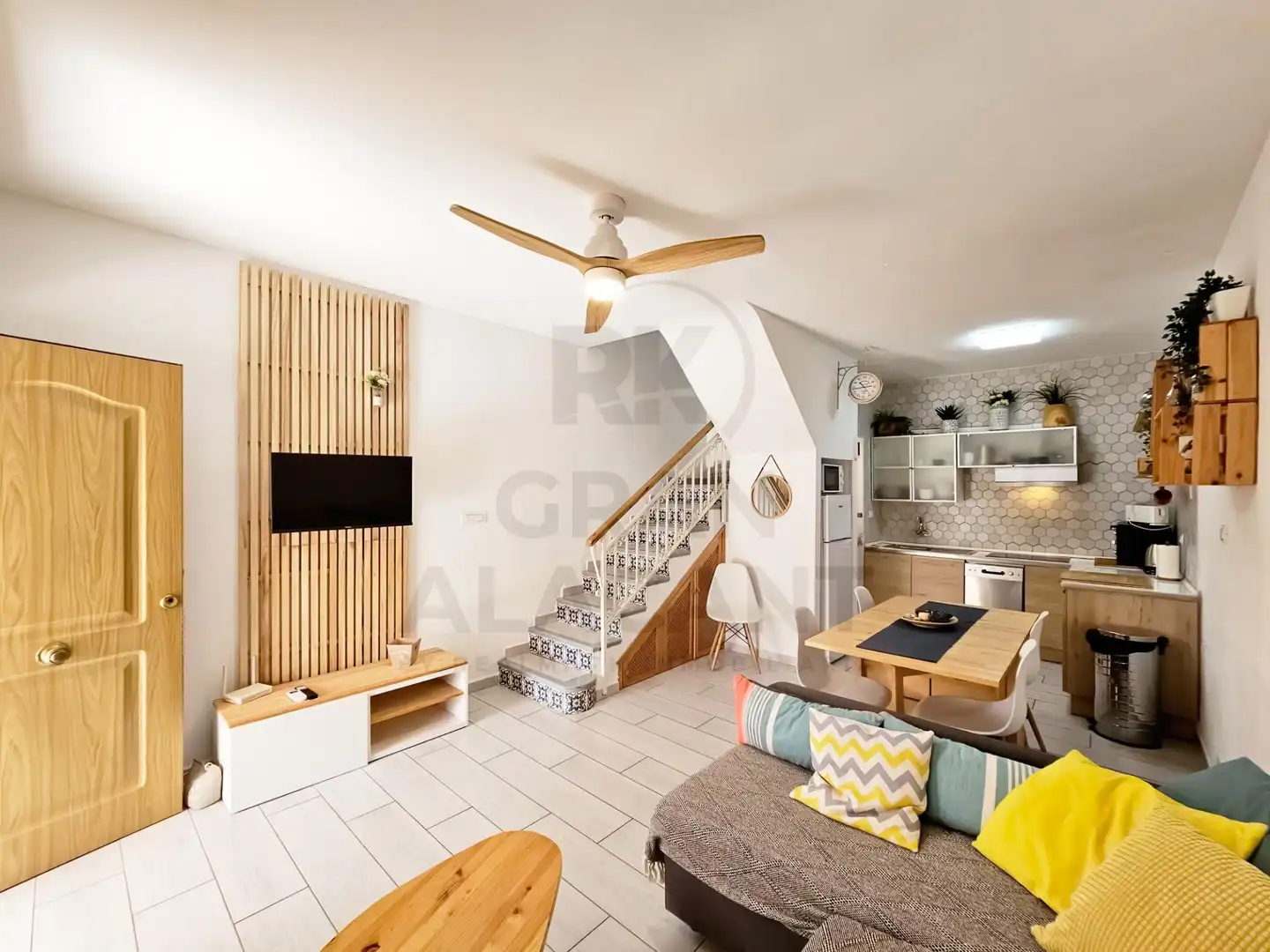 Sala d'estar de Casa o xalet en venda en Santa Pola amb Aire condicionat, Calefacció i Terrassa