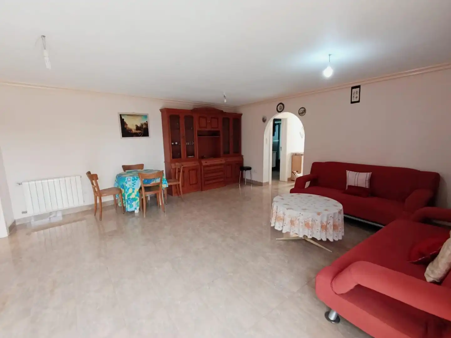 Sala d'estar de Casa o xalet en venda en Elche / Elx amb Jardí privat, Terrassa i Traster