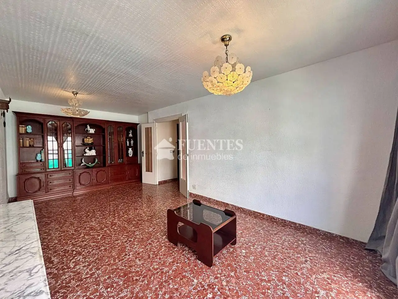 Sala de estar de Piso en venta en Alicante / Alacant con Terraza y Amueblado