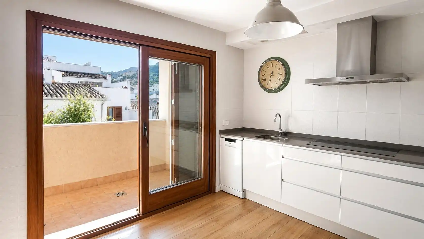 Cocina de Ático en venta en Mancor de la Vall con Aire acondicionado, Terraza y Trastero