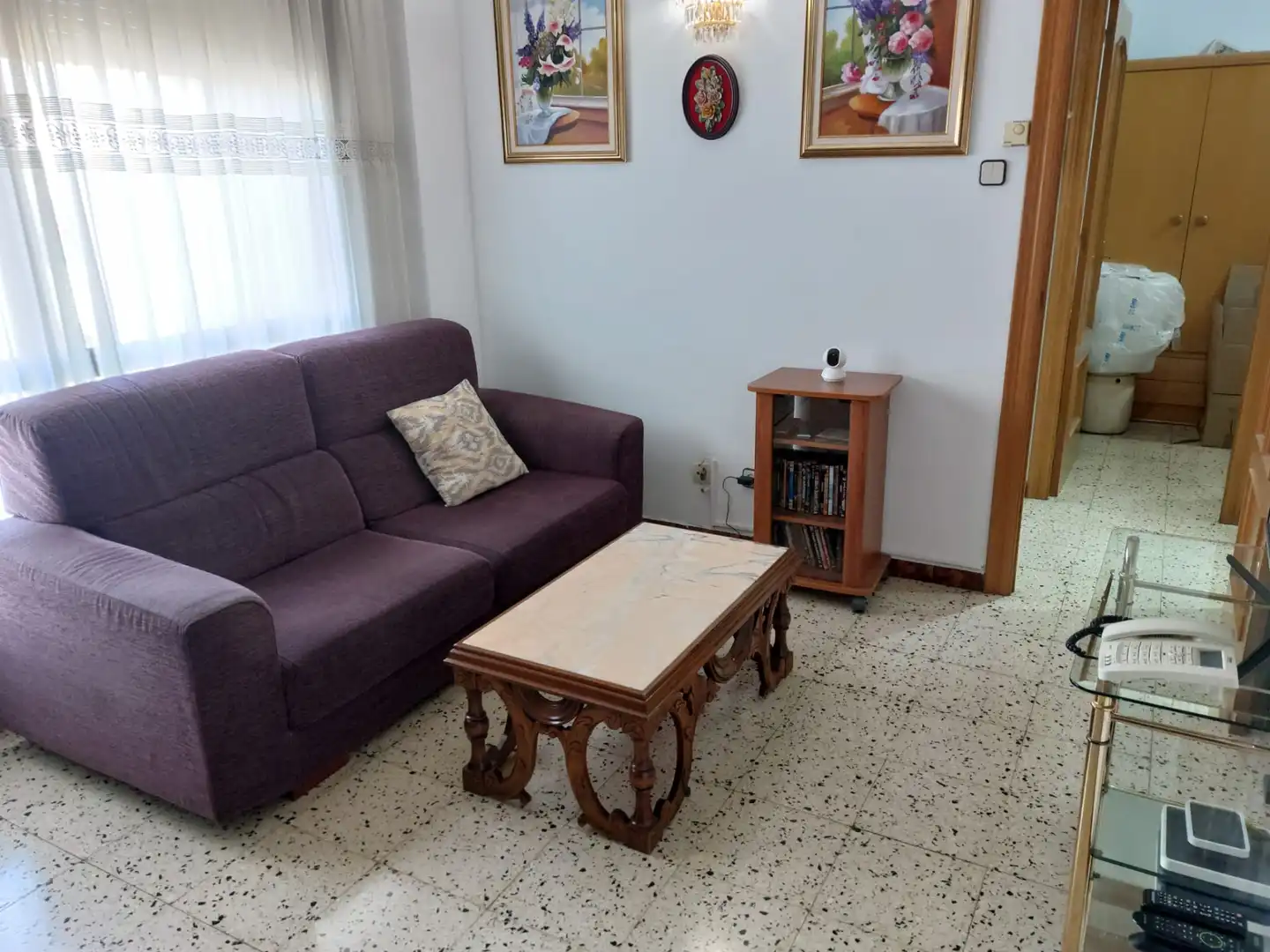 Living room of Flat for sale in L'Hospitalet de Llobregat  with Heating and Oven