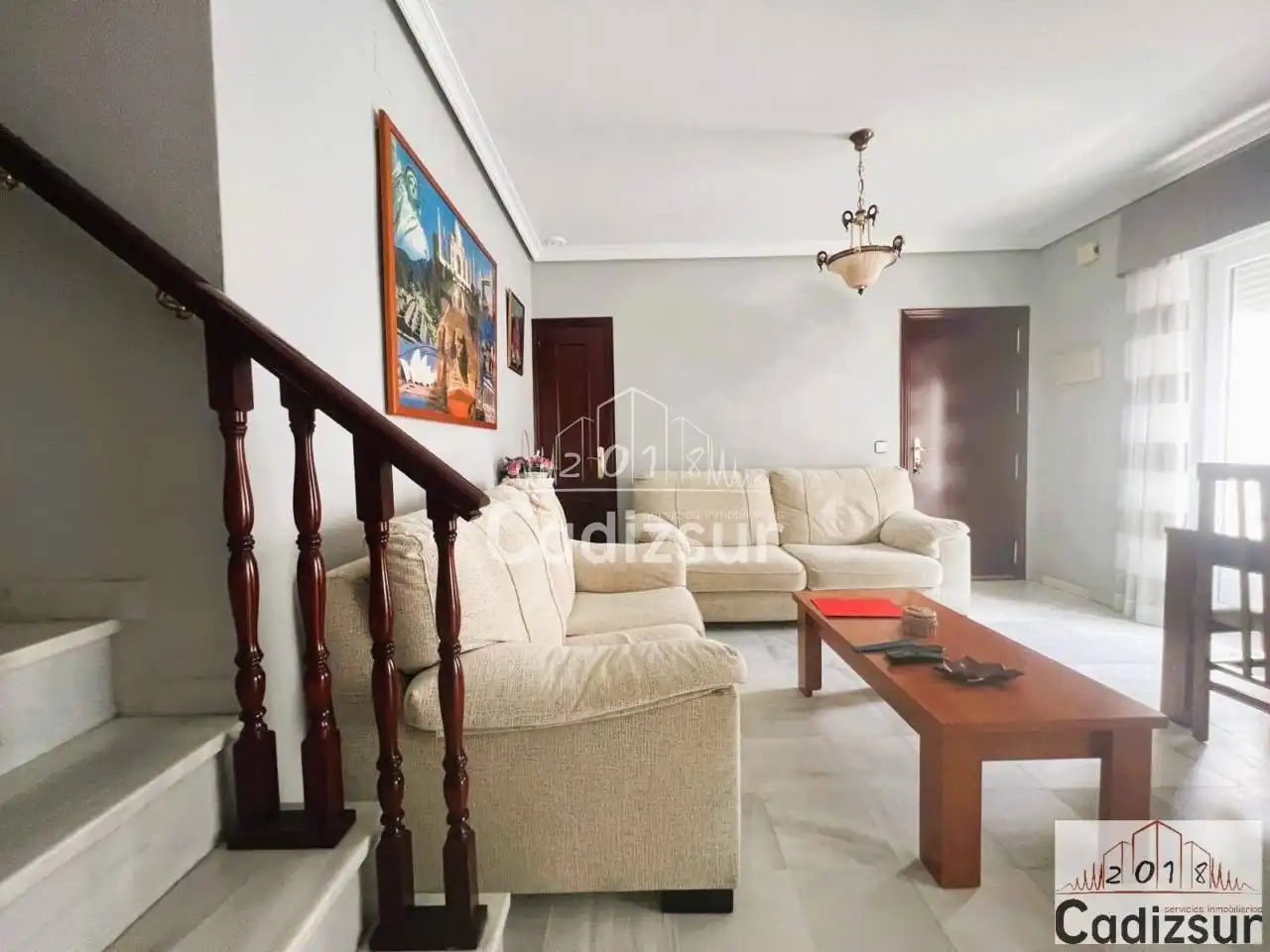 Sala de estar de Piso en venta en Cádiz con Balcón