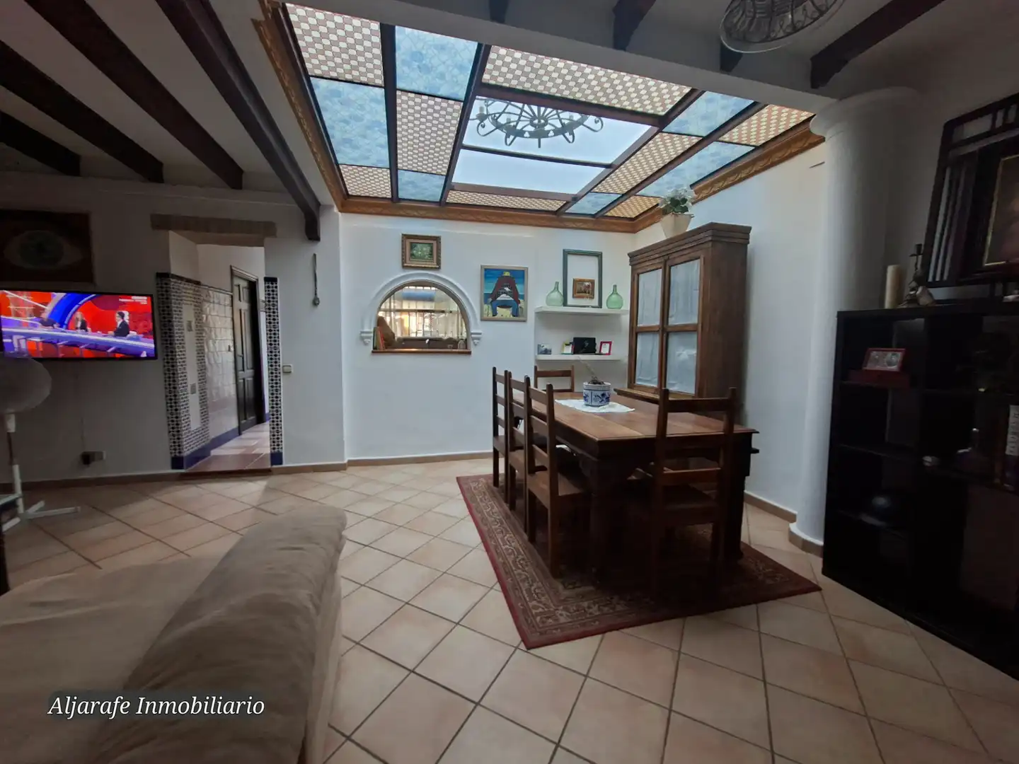 Comedor de Casa o chalet en venta en Umbrete con Aire acondicionado, Calefacción y Terraza