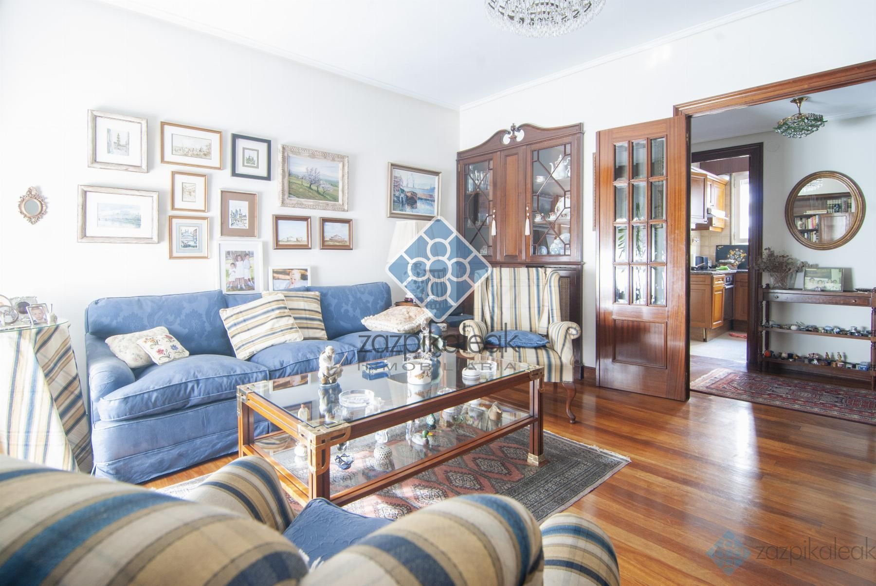 Living room of Flat for sale in Bilbao   with Heating and Storage room