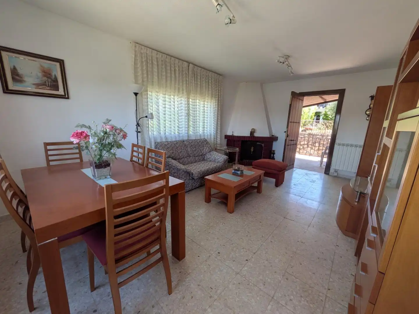 Sala de estar de Casa o chalet en venta en Fuentenovilla con Calefacción y Terraza