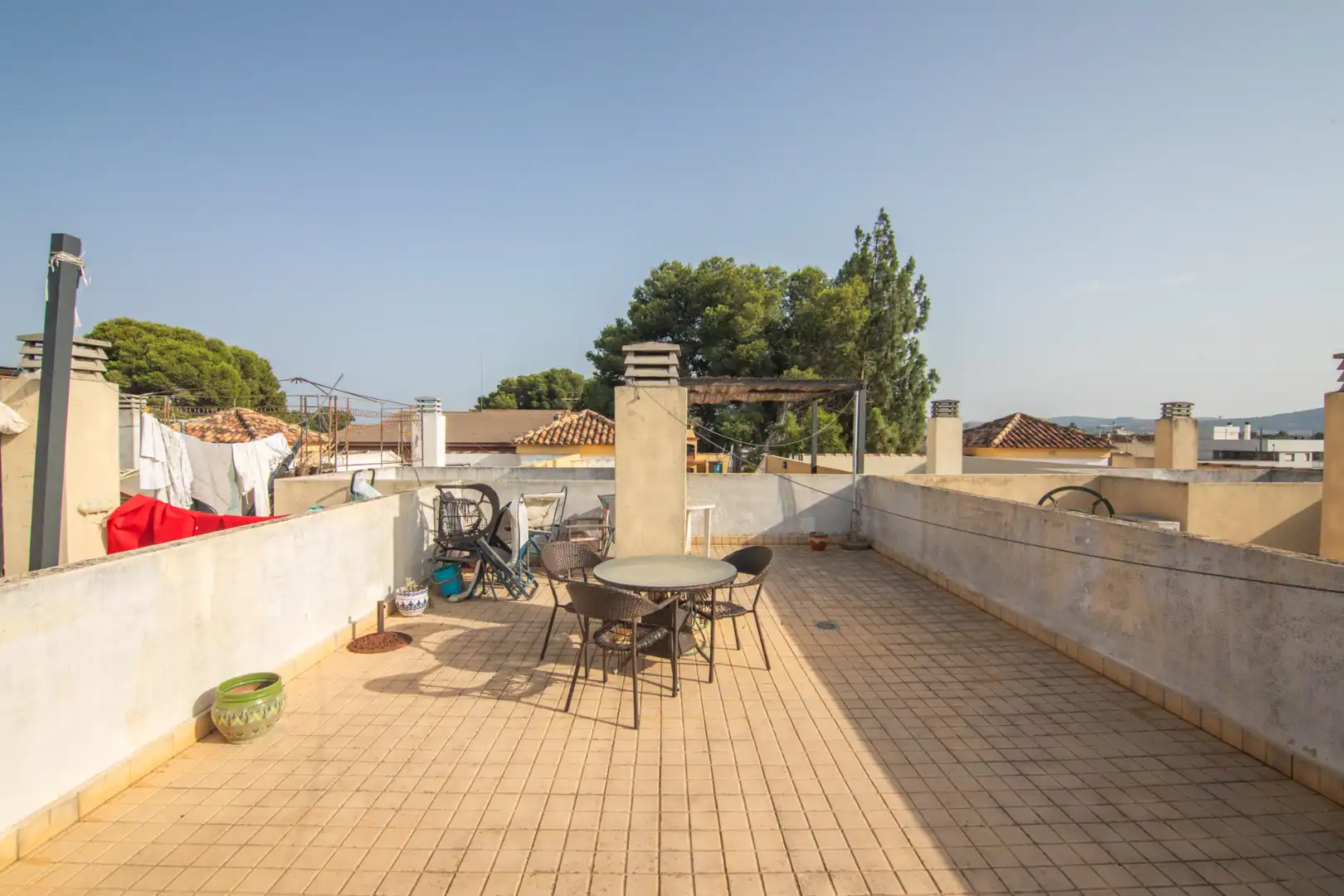 Terrassa de Casa o xalet en venda en Orihuela amb Calefacció, Moblat i Piscina comunitària