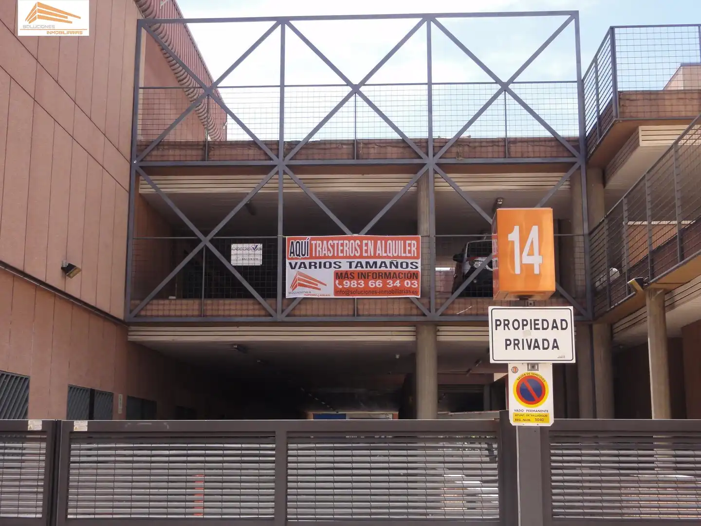 Parking de Trastero de alquiler en Valladolid