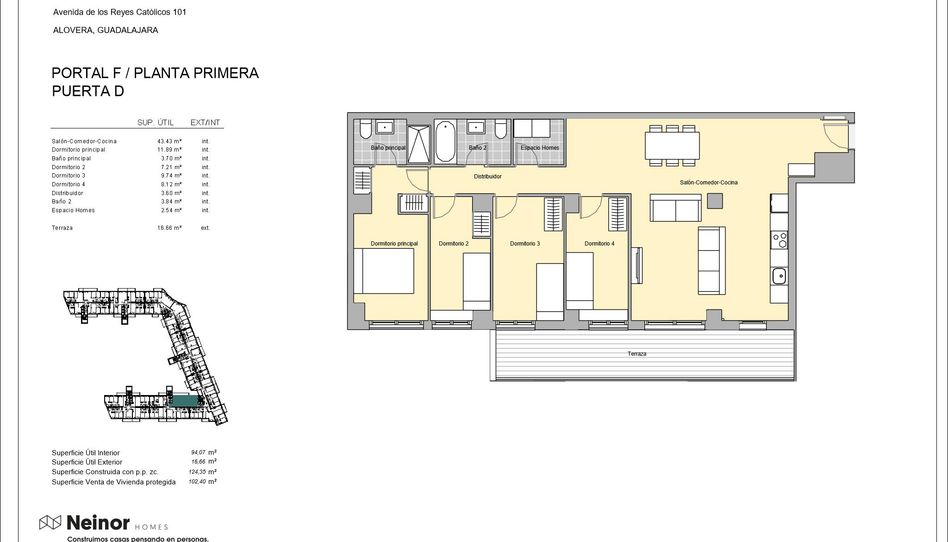 Foto 1 de Pis en venda a Avenida Camino las Fuentes, Alovera, Guadalajara
