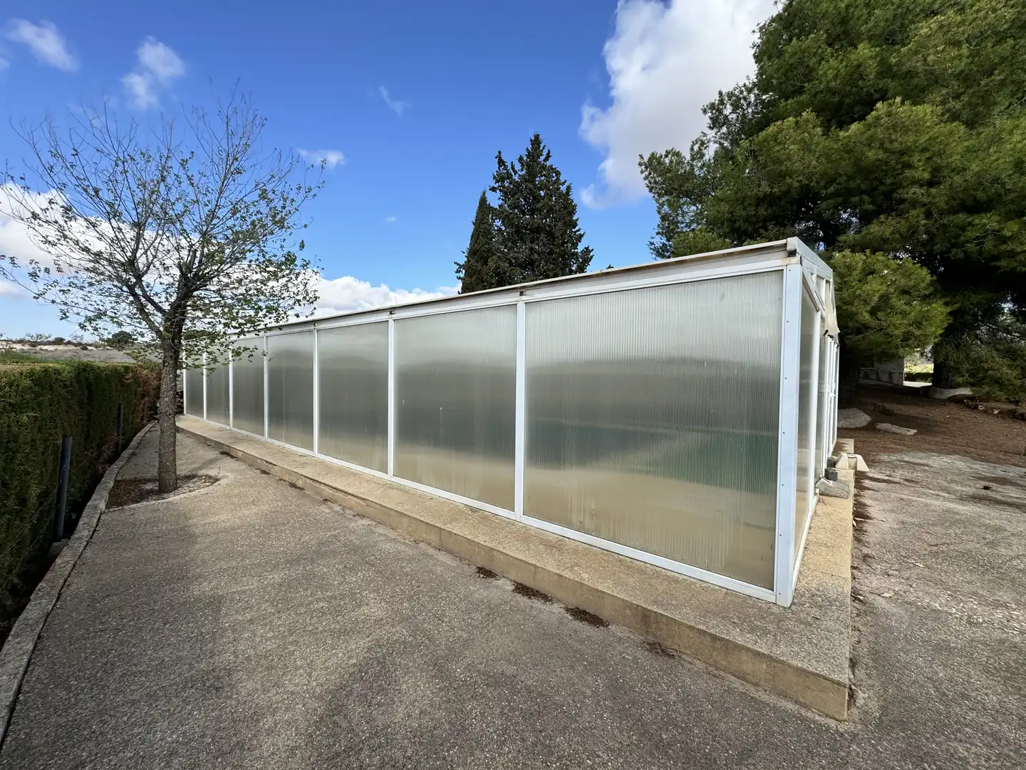 Vista exterior de Casa o xalet en venda en Caravaca de la Cruz amb Aire condicionat, Jardí privat i Traster