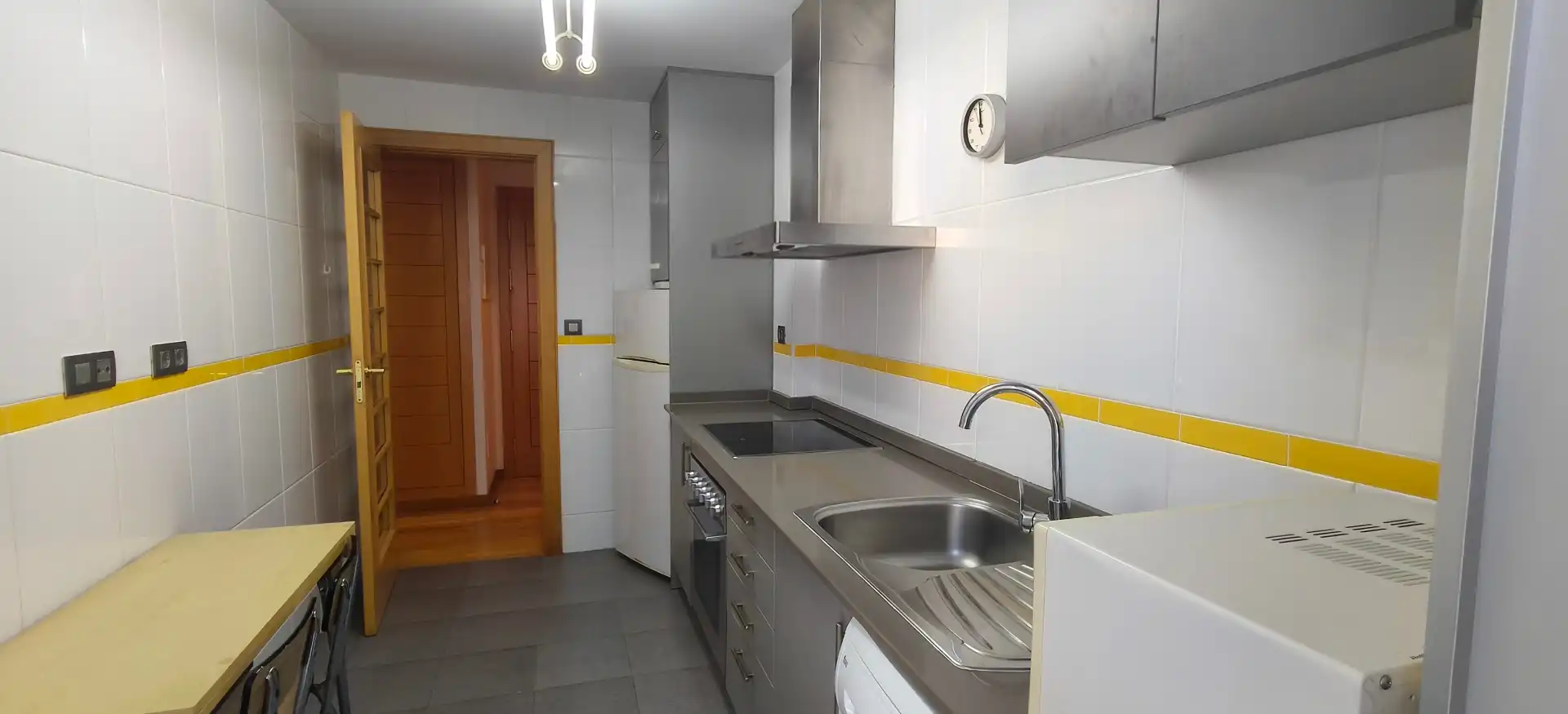 Kitchen of Flat for sale in Cedeira  with Heating, Parquet flooring and Storage room