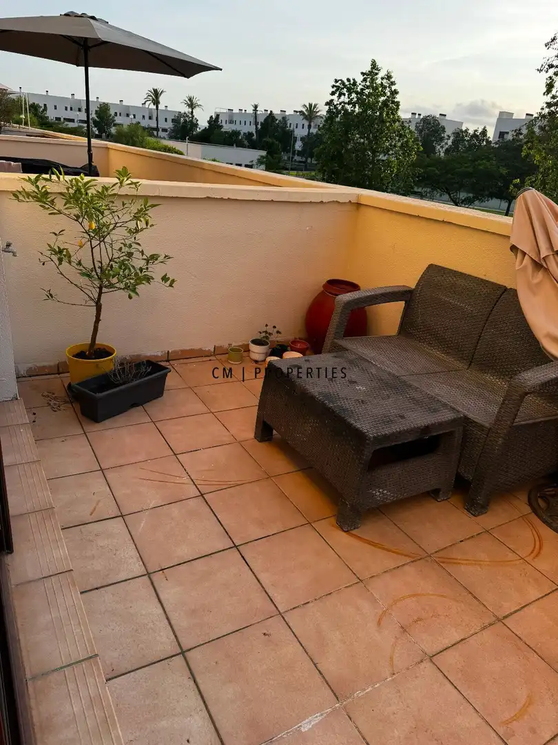 Terraza de Ático en venta en San Jorge / Sant Jordi con Aire acondicionado, Terraza y Trastero