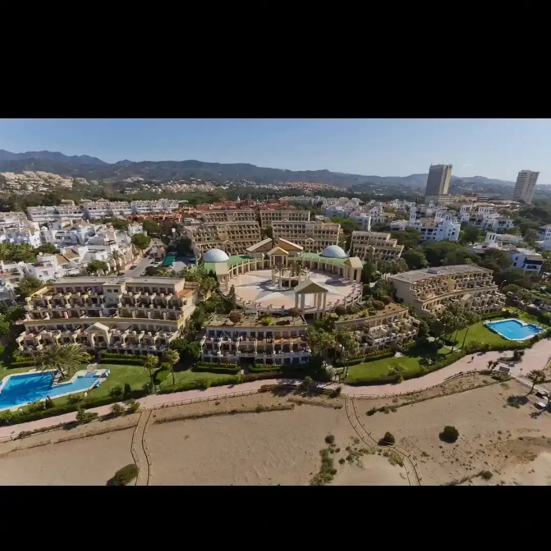 Exterior view of Flat for sale in Marbella  with Air Conditioner and Swimming Pool