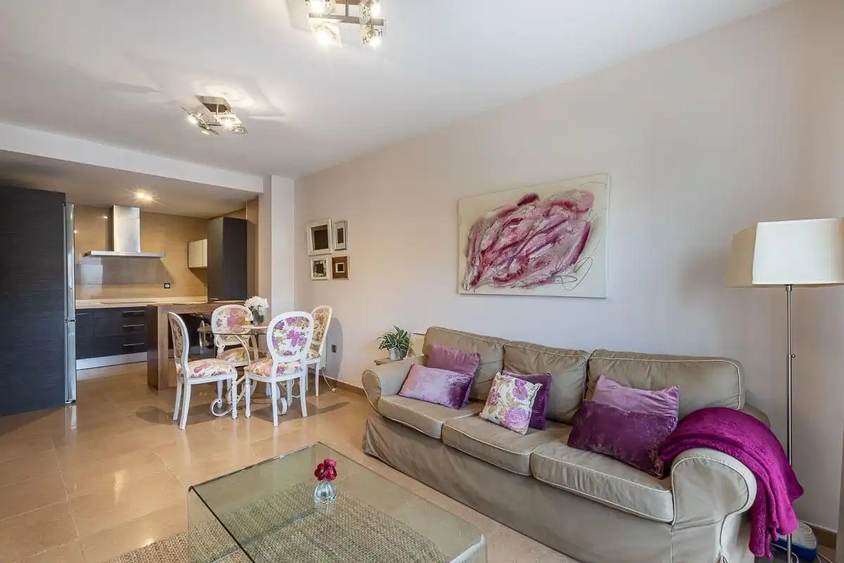 Living room of Flat for sale in Atarfe  with Air Conditioner, Heating and Terrace
